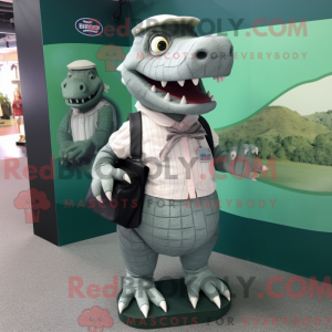 Mascot character of a Gray...