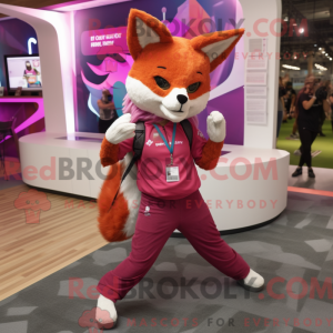 Mascot character of a...