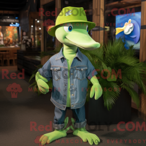 Mascot character of a Lime...