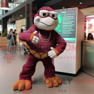 Mascot character of a...