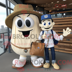 Mascot character of a Cream...