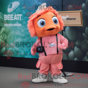 Postava maskota Peach Betta...