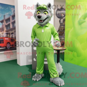Mascot character of a Lime...