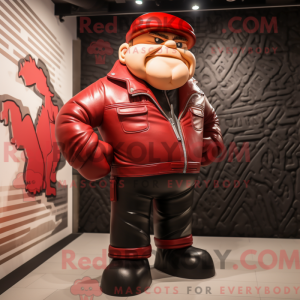 Mascot character of a Red...