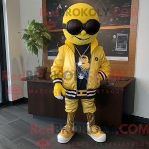 Mascot character of a...