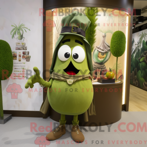 Mascot karakter van een...