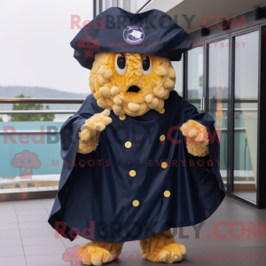 Mascot character of a Navy...