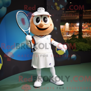 Maskot karakter af en fløde...