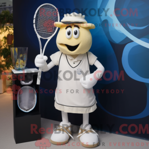 Mascot character of a Cream...