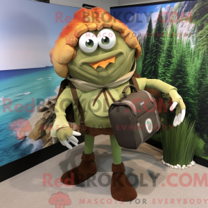 Maskot karakter af en...