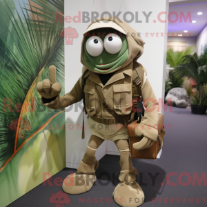Mascot karakter van een...