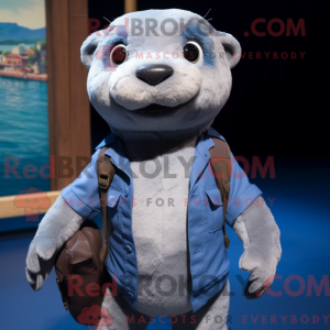 Mascot karakter van een...