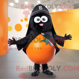 Mascot character of a Black...