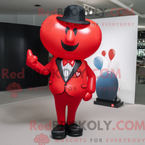 Mascot character of a Red...