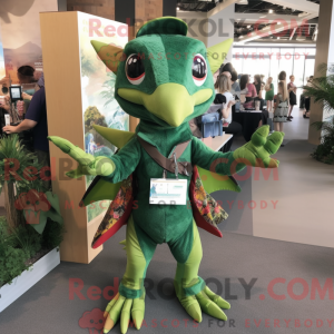 Mascot character of a...