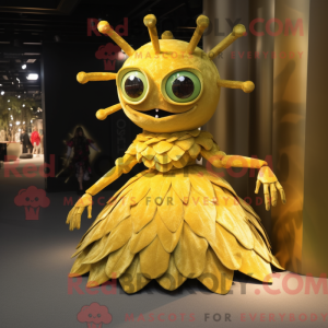 Mascot character of a Gold...