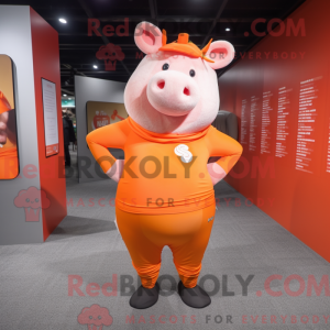 Mascot character of a...