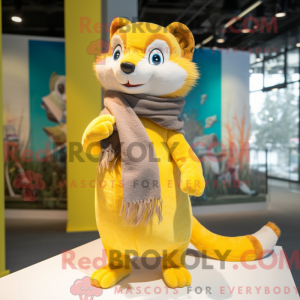 Mascot character of a...