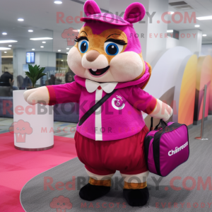 Mascot character of a...