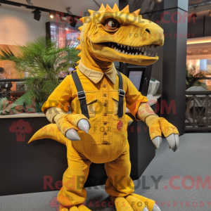 Mascot karakter van een...