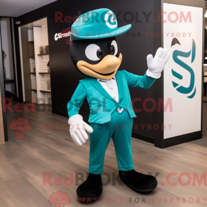 Postava maskota Teal...