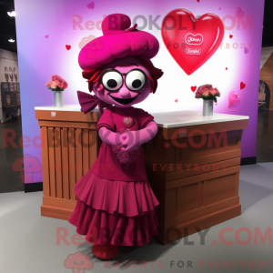 Mascot character of a...