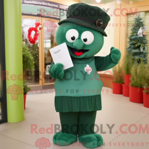 Maskot postava Forest Green...