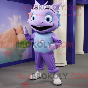 Maskot karakter af en...