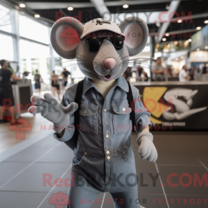 Personnage mascotte d un...