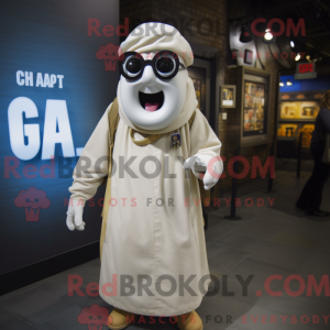 Mascot character of a Cream...