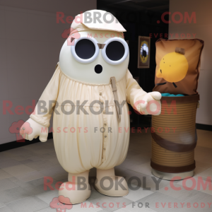 Mascot character of a Cream...