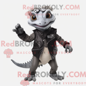 Mascot character of a Gray...