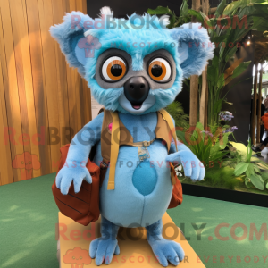 Mascot karakter van een...