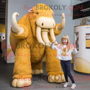 Mascot character of a Gold...