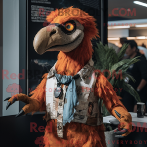 Mascot karakter van een...