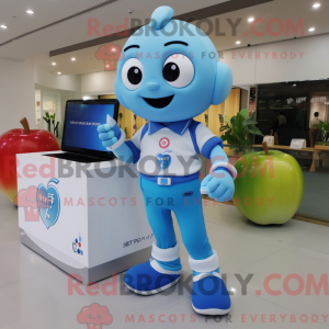 Mascot character of a Sky...