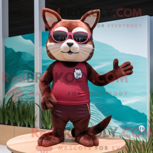 Mascottekarakter van een...