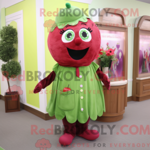 Maskot karakter af en...