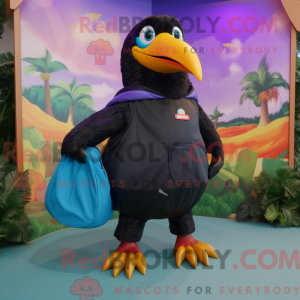 Mascot character of a Black...