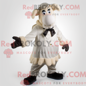 Mascot character of a Cream...