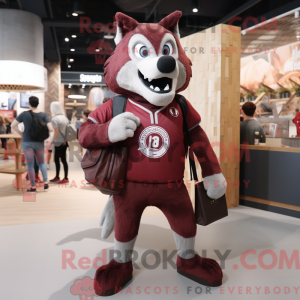 Mascot character of a...
