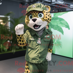 Mascot character of a...