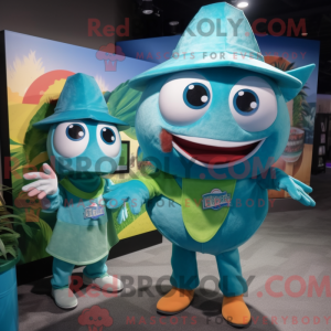 Mascot karakter van een...
