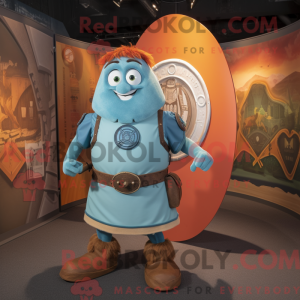 Mascot character of a Rust...