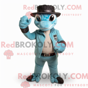 Mascottekarakter van een...
