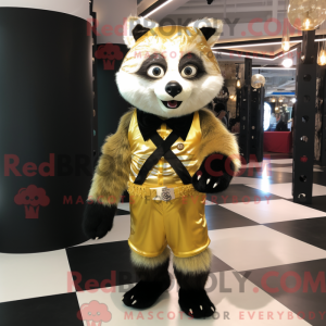 Mascot character of a Gold...