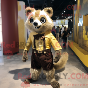 Mascot character of a Gold...