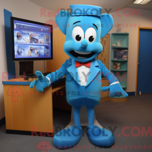 Mascot karakter van een...