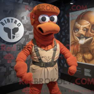 Maskot postava Rust Hydra...