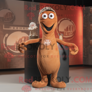 Maskot postava Rust Hydra...